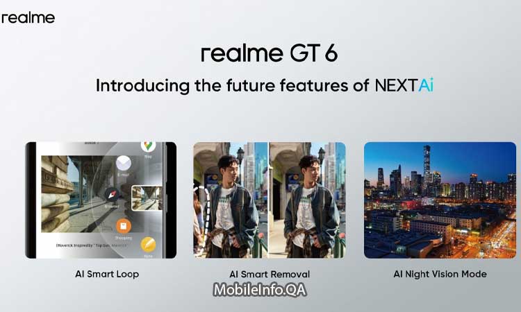 Realme GT 6 AI Night Vision Mode