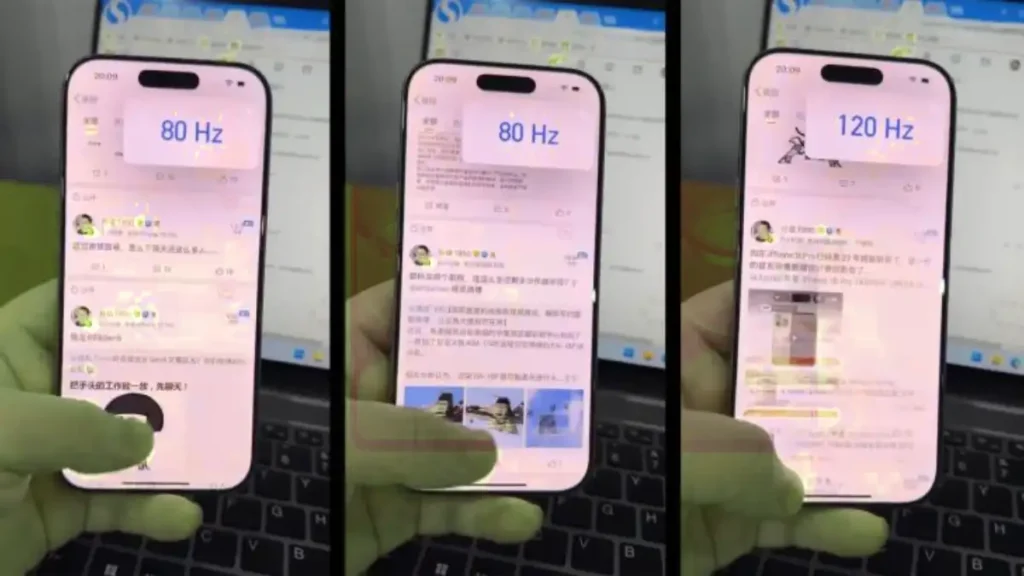 iOS 18 limits iPhone refresh rate