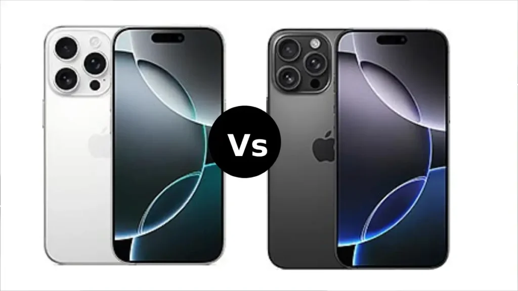 Apple iPhone 16 Pro vs Apple iPhone 16 Pro Max Comparison